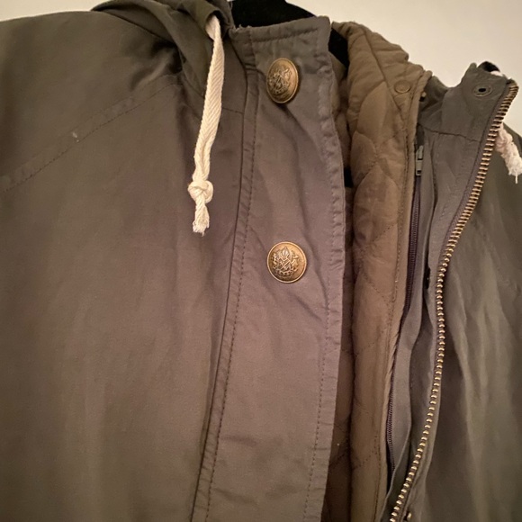 Zara army green jacket 💗 - Picture 5 of 6